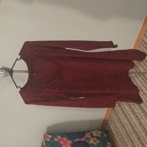 Max Edition Handkerchief style long sleeve women's  sweater dress Size XL